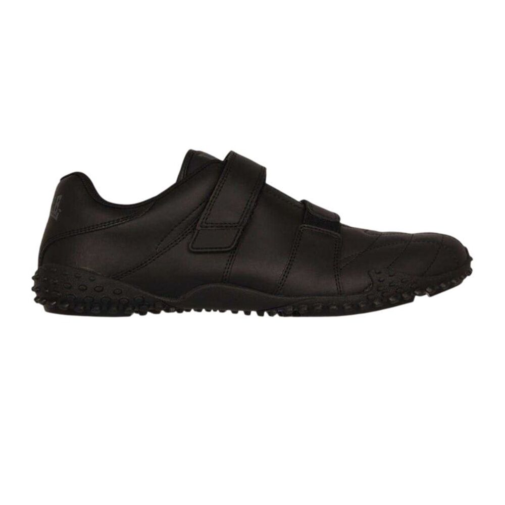 Lonsdale Mens Fulham Leather Sneakers / Black